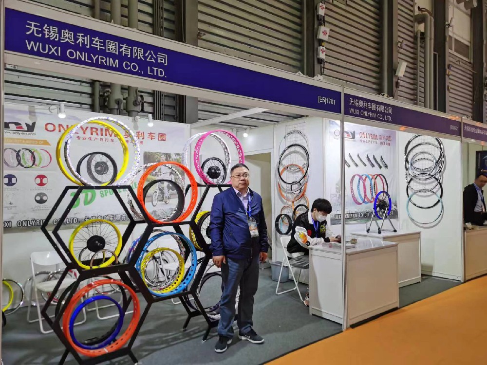 参加上海国际自行车展（2023年5月）